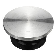 25-32CM Ruota di Tornio in Lega di aluminum Tavolo Rotante Strumento per Scultura in Argilla