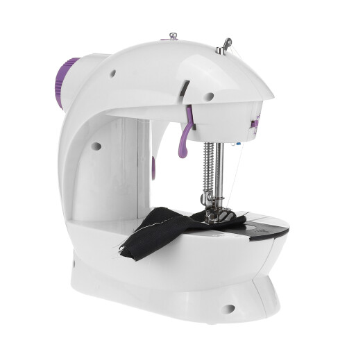 Mini Portable Handheld Sewing Machines Cordless Stitch Sew Needlework Machine With Light 2
