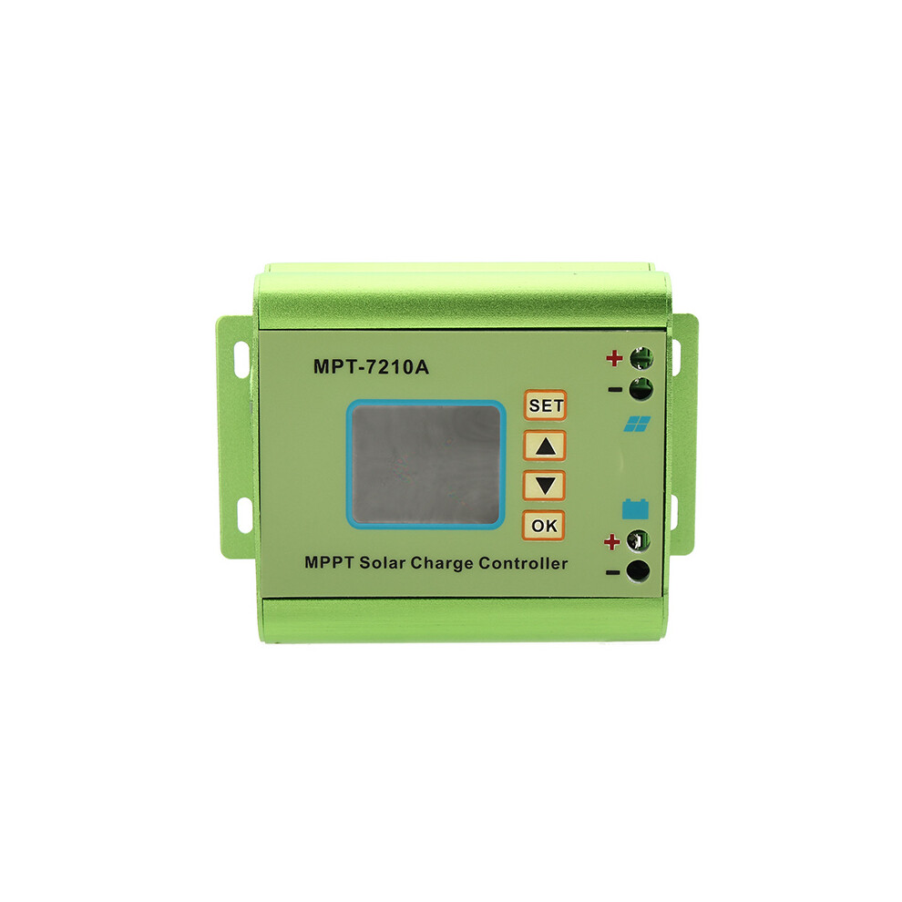 Mpt-7210A Aluminum Alloy Mppt Solar Panel Charge Controller With Lcd Display 6901249810686