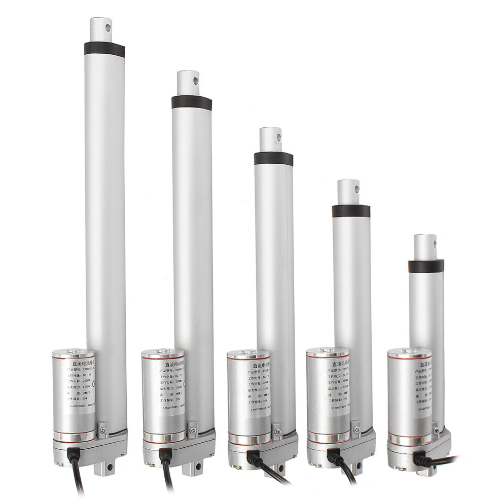1500N 12V 4/6/8/10/12/14/16/18 Inch Linear Actuator Adjustable Actuator Tor Opener Linear Actuator Motor 300742202800