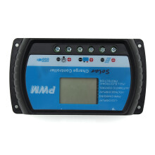 30A 12V/24V Auto PWM Zonne - energie Oplaadcontroller Batterij Paneel Regulator Met USB