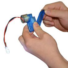 6V Mini Handmotor Haft Mechanische Generator DIY Speelgoed Onderdelen