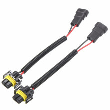 2PCS 9006 a H11 H8 Fari Conversione Connettore Cablaggio Cavo Fili Cavi