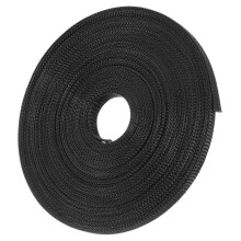 15M 8mm/10mm/12mm/15mm/20mm Manicotto Espandibile per Cavi in Nylon Treccia Tubo Rivestimento