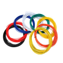 Excellway 1007 Filo 10 Metri 24AWG 1.4mm Cavo Elettronico in PVC Isolato Filo LED per Fai-da-te