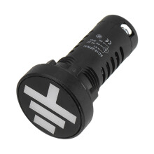 22Mm Indicatore Luminoso Rotondo Posizione di Terra red green Indicatore Bicolore
