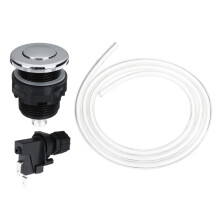25V - 250V Bad Schakelaar Pneumatische Luchtknop Kit Afvalverwerking Afvalverwijderaar Lucht Schakelaar Kit