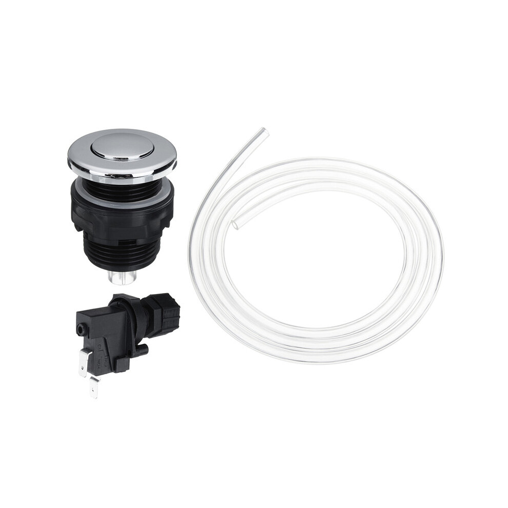25V-250V Bath Switch Pneumatic Air Button Kit Garbage Waste Disposal Garbage Disposer Air Switch Kit 6900278632016