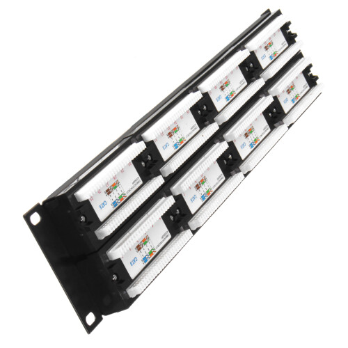 110 Typ 48 - Port Cat6 ungeschirmtes Wand - oder Rackmontage Patchpanel Cat6 Patchpanel 2