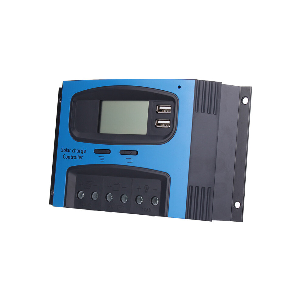 10A 15A 20A 25A 30A 40A PWM 12V/24V Solar Panel Battery Regulator Charge Controller LCD Display