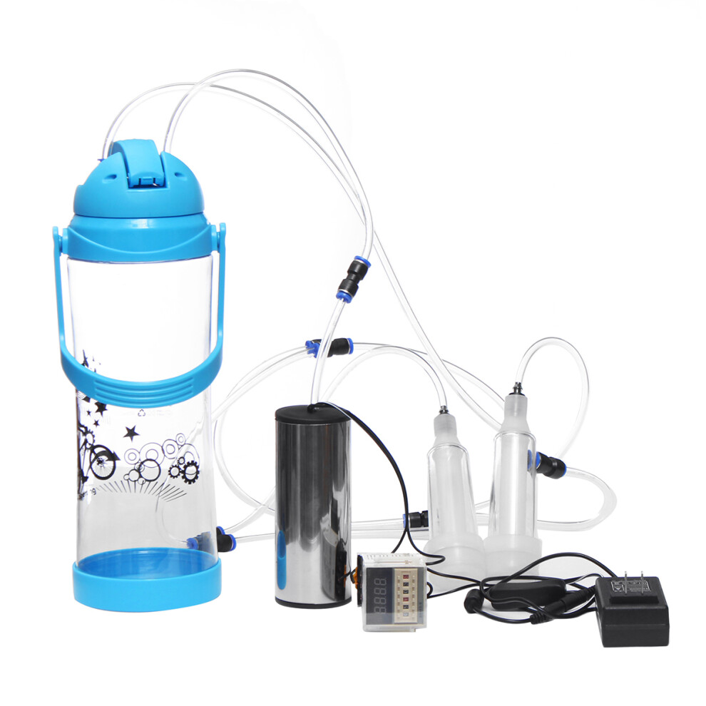 3L 0.7Gal Electric Impulse Sheep Goat Milker Goat Milking Machine Milker Inflation Tools Kit 791177631240