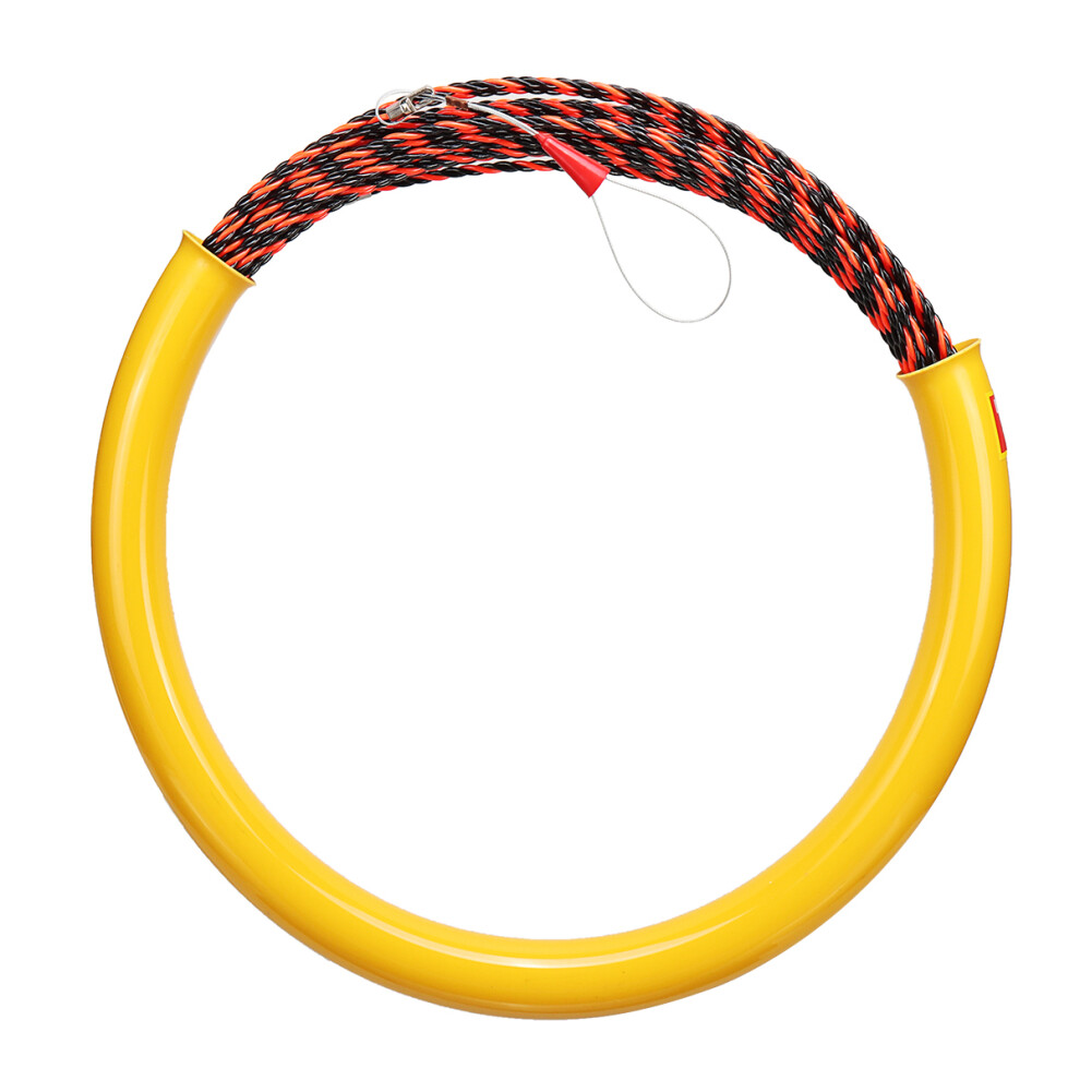 30M 6Mm Snake Cable Push Puller Fish Tape Reel Conduit Ducting Rodder Pulling Puller 6901251190981