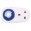 24 - uurs inplugbare mechanische timer 16A geaarde stekker timer schakelaar socket VK 220V - 240V 3