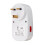 24 - uurs inplugbare mechanische timer 16A geaarde stekker timer schakelaar socket VK 220V - 240V 5