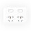 Xiaomi Mijia Power Strip Converter Socket Independent Control 2 Position Portable Plug Adapter 2