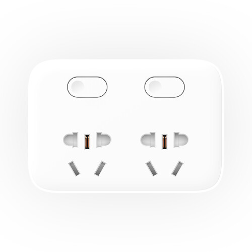 Xiaomi Mijia Power Strip Converter Socket Independent Control 2 Position Portable Plug Adapter 1