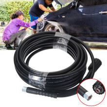 30 Piedi 10M 5800PSI Tubo di Estensione per Lavatrice ad Alta Pressione con Ugello Tubo Acqua M22 X M14 Filettatura