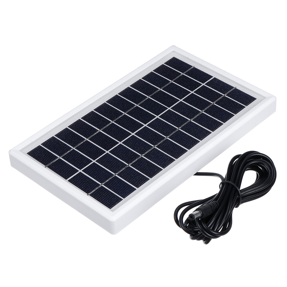 5W 12V Solar Panel Polysilicon Solar Power Panel Energy Saving W/ 3M Dc Cabel 6901250815151