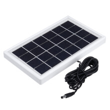 5W 6V Zonnepaneel met DC 3M Kabel Multi - inzetbaar Zonne - energie Paneel voor Straatverlichting Bewakingsverlichtingssysteem