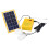Solar Panel Generator System Portable Home Kit LED Light USB Charger W/ 2 Bulbs 2