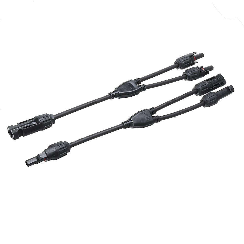 1 Pair Mc4 Y Connector Cable Plug Solar Panel Ip67 Branch Connector Solar Panel Adaptor Cable Connectors 190268812634