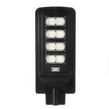 150W Lampione Solare con Sensore di Movimento PIR LED per Esterni Lampada da Giardino da Parete con remote