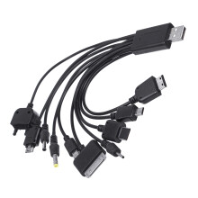 Cavo di ricarica per alimentazione solare 10 in 1 cavo di ricarica USB