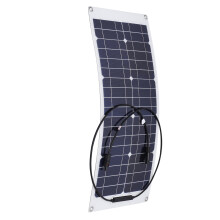 20W 18V Monokristallijn Zonnepaneel Voor Camper Boot Connector Waterdicht Power Zonnepaneel