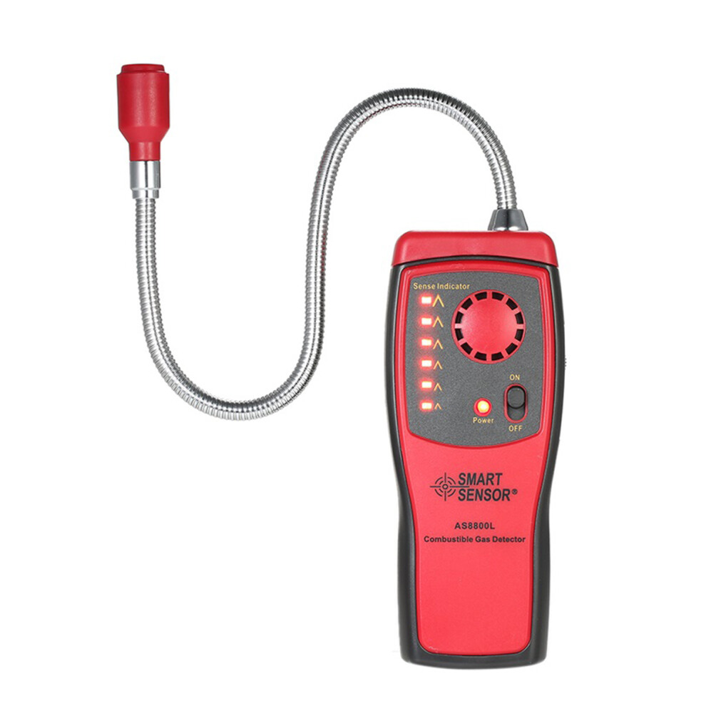 Portable Combustible Natural Gas Analyzer Leak Alarm Detector Leakage AS8800