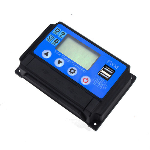 10 - 50A Zonne - energie Laadregelaar met LCD - display