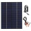20 W 12 V Solarpanel Solar Auto Schiff Motor Ladegerät Controller Solarzellen 1