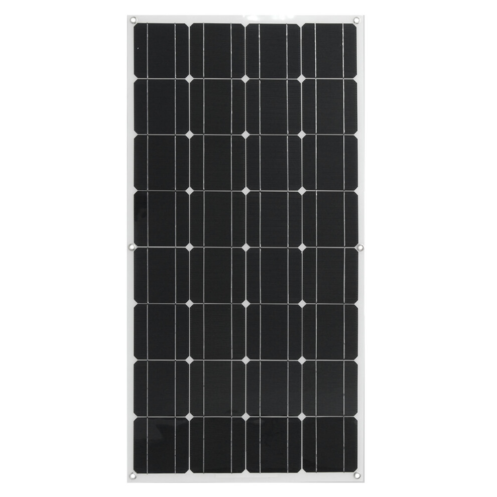 100W 18V Etfe Universal Solar Panel Battery Charger Power Charge Kit For Rv Car Boat Camping 8030965377994