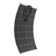 21V 120W Pannello Solare Flessibile Mono Caravanna Barca Campeggio Casa Carica Batteria