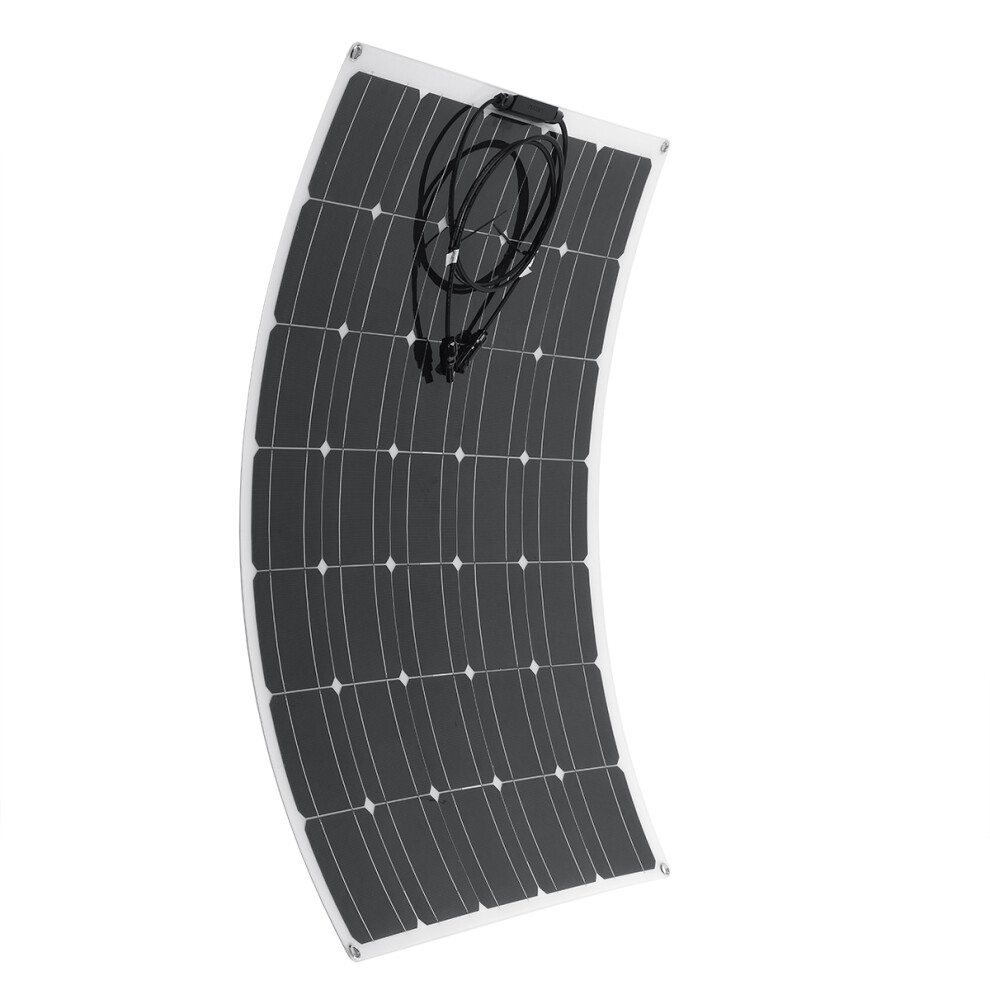 21V 120W Flexible Solar Panel Mono Caravan Boat Camping Home Battery Charge 622872593437