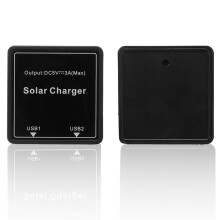 Scatola di collegamento solare fai-da-te 5-20V a 5V 3A Regolatore Scatola di giunzione USB doppia solare per pannello solare