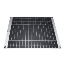 12V/5V 20W Pannello Solare in Silicio Monocristallino con Clip Alligatore
