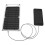6W 1A USB 3000mah Multipurpose Portable Solar Battery Charger Solar Panel 2