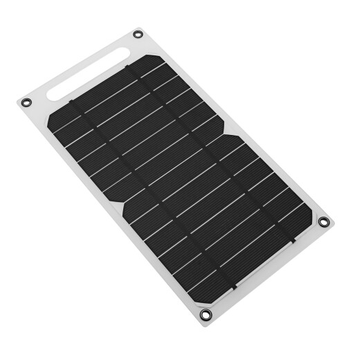 6W 1A USB 3000mah Multipurpose Portable Solar Battery Charger Solar Panel 2