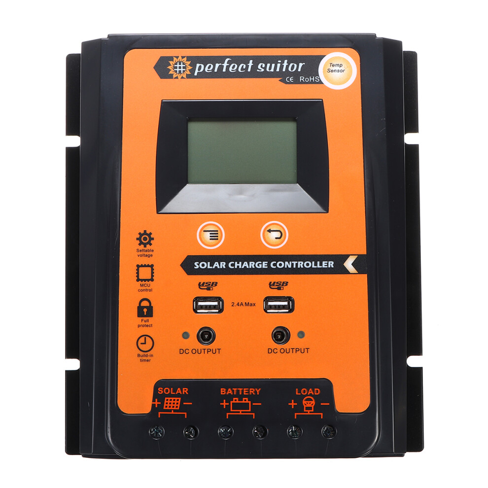 Mppt 30A/50A/70A Solar Panel Controller Solar Charge Controller Battery Regulator Solar Panel Charging Controller 7663578277064