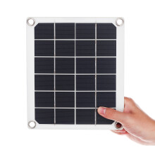 DC18V 20W Zonnepaneel Draagbaar 2 USB Poort Zonne - energie Paneel