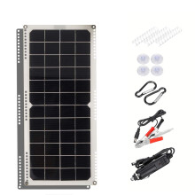 20W Pannello Solare Pieghevole Morbido Caricatore di Batteria Solare Caricatore per Telefono Mobile