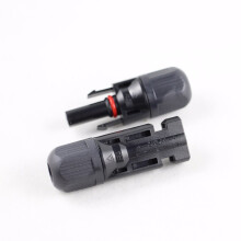 MC4X - B2 Mannelijke en Vrouwelijke MC4 Zonnepaneelkabelconnector Geschikte Kabeldoorsnedes