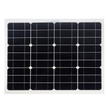 Interfaccia USB doppia per pannello solare 30W 12V/5V CC con clip a coccodrillo e quattro teste monocristalline