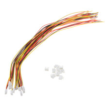 Excellway 20Pcs Mini Micro JST 2.0 PH Connettore Plug a 3 Pin con Cavi di 30cm