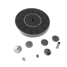 Fontana solare Kit pompa automatica ad acqua con pannello solare per piscina paesaggio acquatico fontana miniaturizzata galleggiante