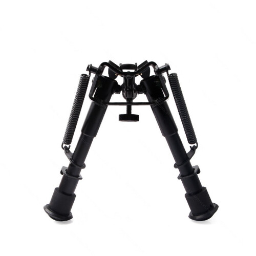 Tactical Bipod Adjustable Spring Return with Picatinny Weavor Barrel Mount 1