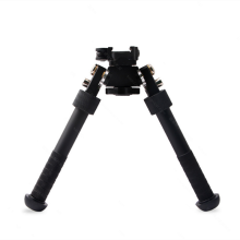 Metal Tactical Telescopic Support Bracket 360 Degree Rotation Telescopic Holder for Outdoor Camping Hiking