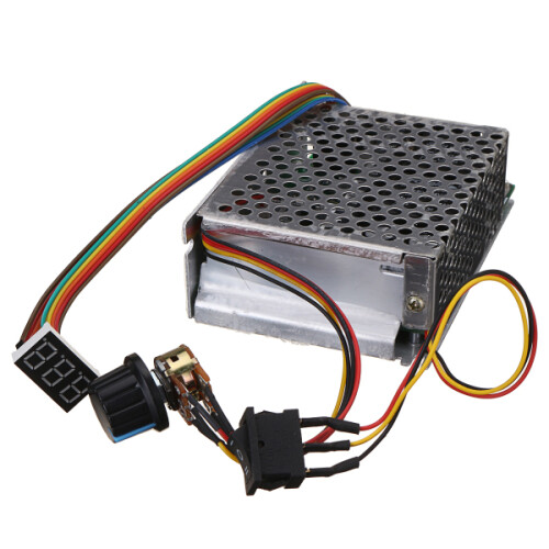 DC 10-55V 60A DC Motor Speed Controller Motor Speed Regulator CW CCW Reversible Switch 2