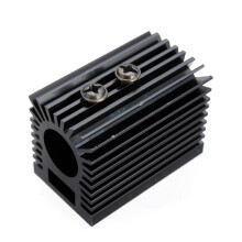 35X21x26cm Dissipatore di calore in aluminum per modulo laser a diodo da 12mm Supporto di raffreddamento per incisore laser parti CNC