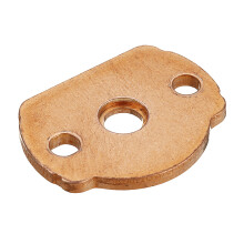 24X18.5x2mm 5.6mm TO-18 Dissipatore di calore in rame red con aletta di raffreddamento per diodo laser con foro di installazione da 3.2mm